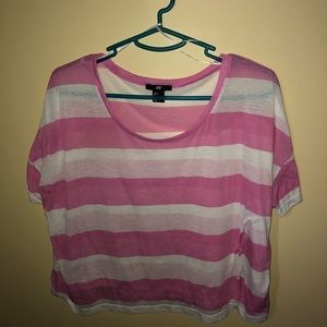 H&M Stripped Lounge Shirt